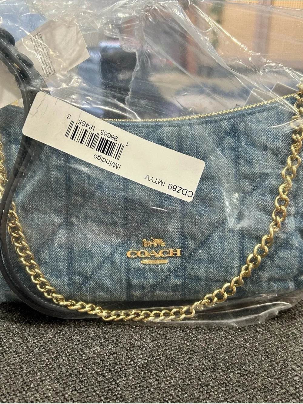 Coach nwt quilted